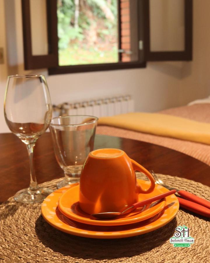 Estalagem Schmitt Haus Villa Canela Luaran gambar