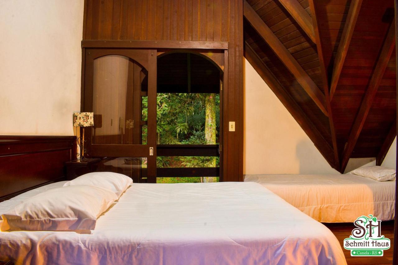 Estalagem Schmitt Haus Villa Canela Luaran gambar