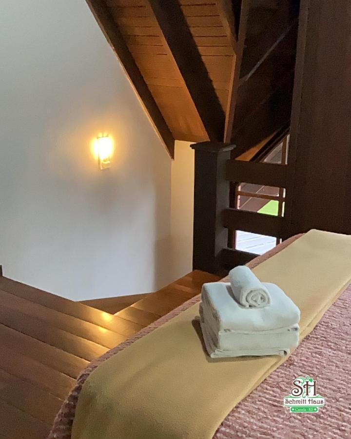 Estalagem Schmitt Haus Villa Canela Luaran gambar
