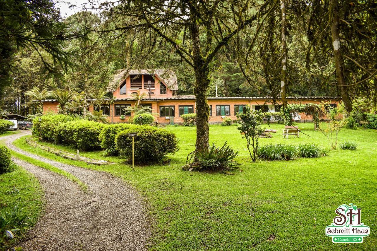 Estalagem Schmitt Haus Villa Canela Luaran gambar