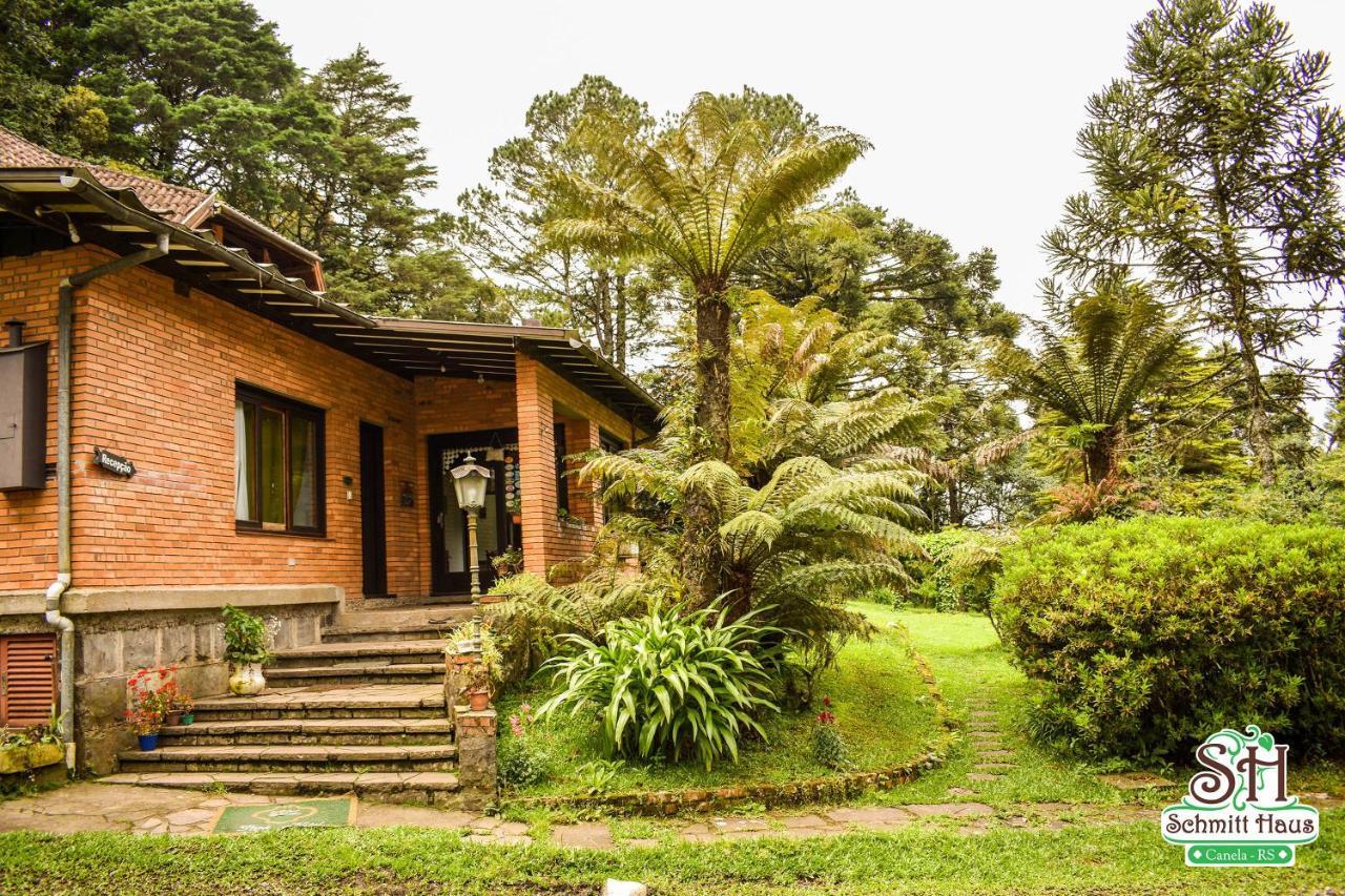 Estalagem Schmitt Haus Villa Canela Luaran gambar
