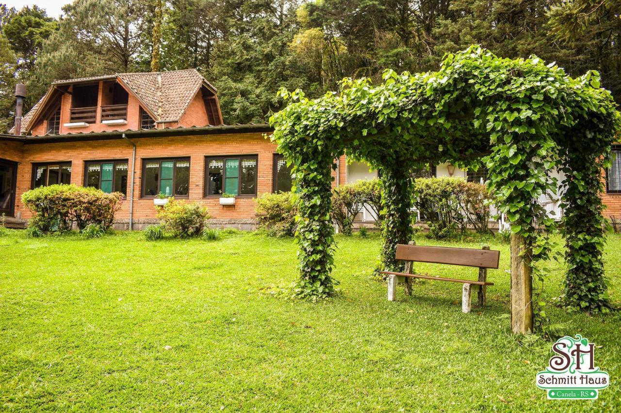 Estalagem Schmitt Haus Villa Canela Luaran gambar