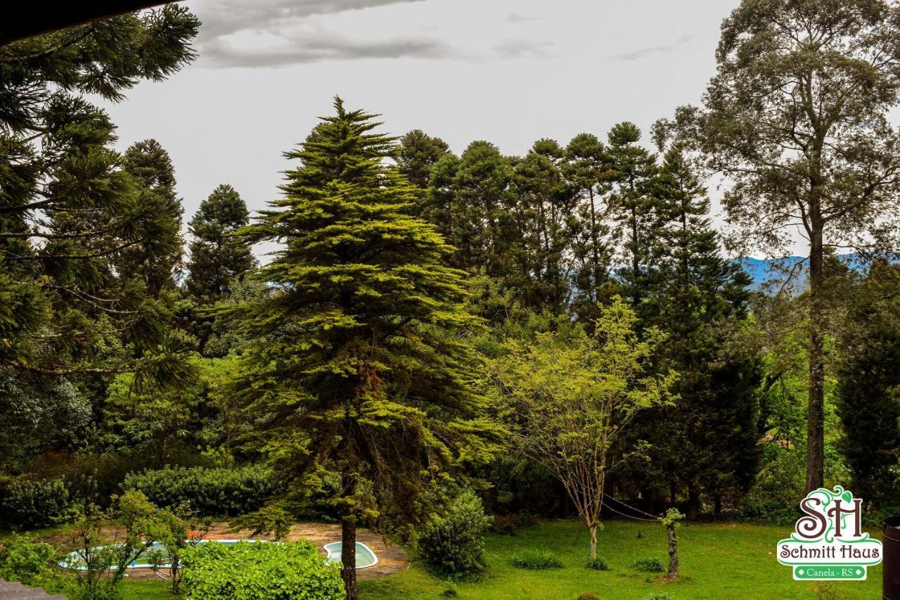 Estalagem Schmitt Haus Villa Canela Luaran gambar